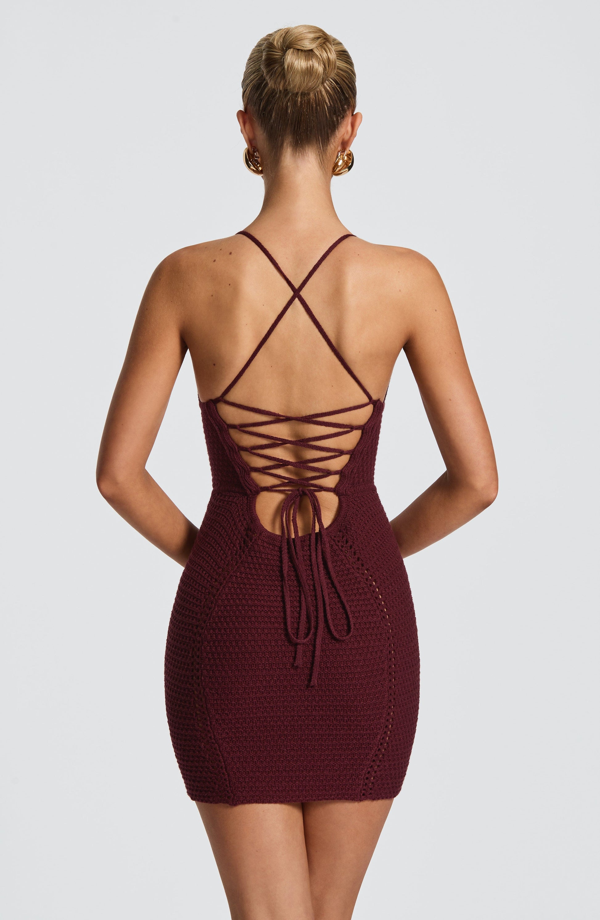 Velorage Remi Dantel Mini Elbise