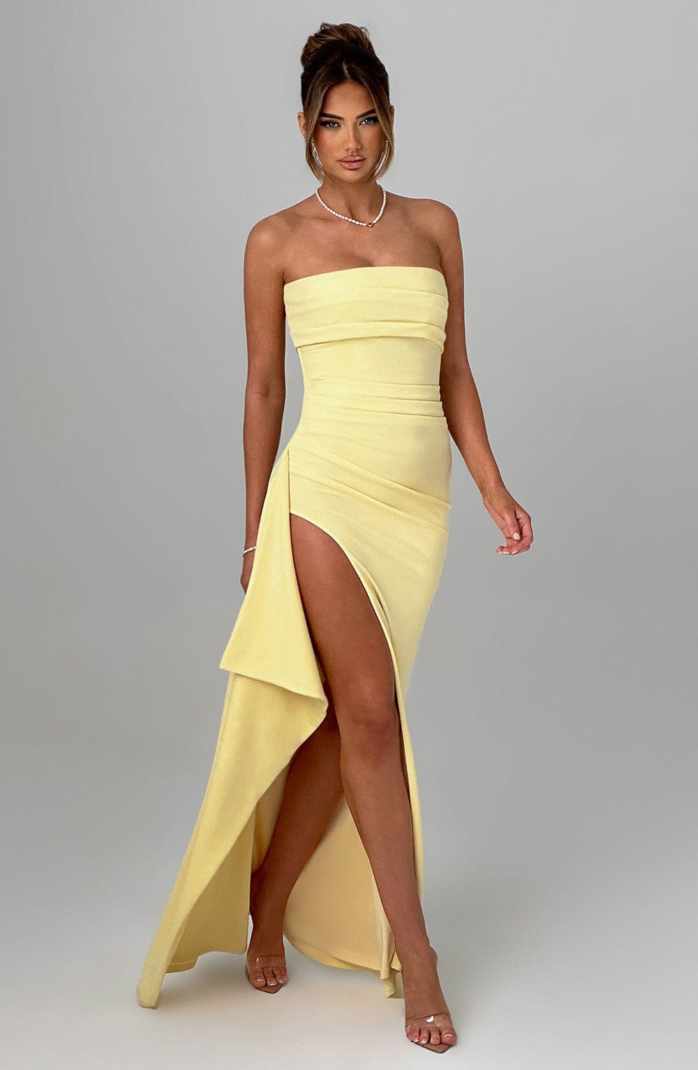 Velorage Berkleigh Straplez Maxi Elbise
