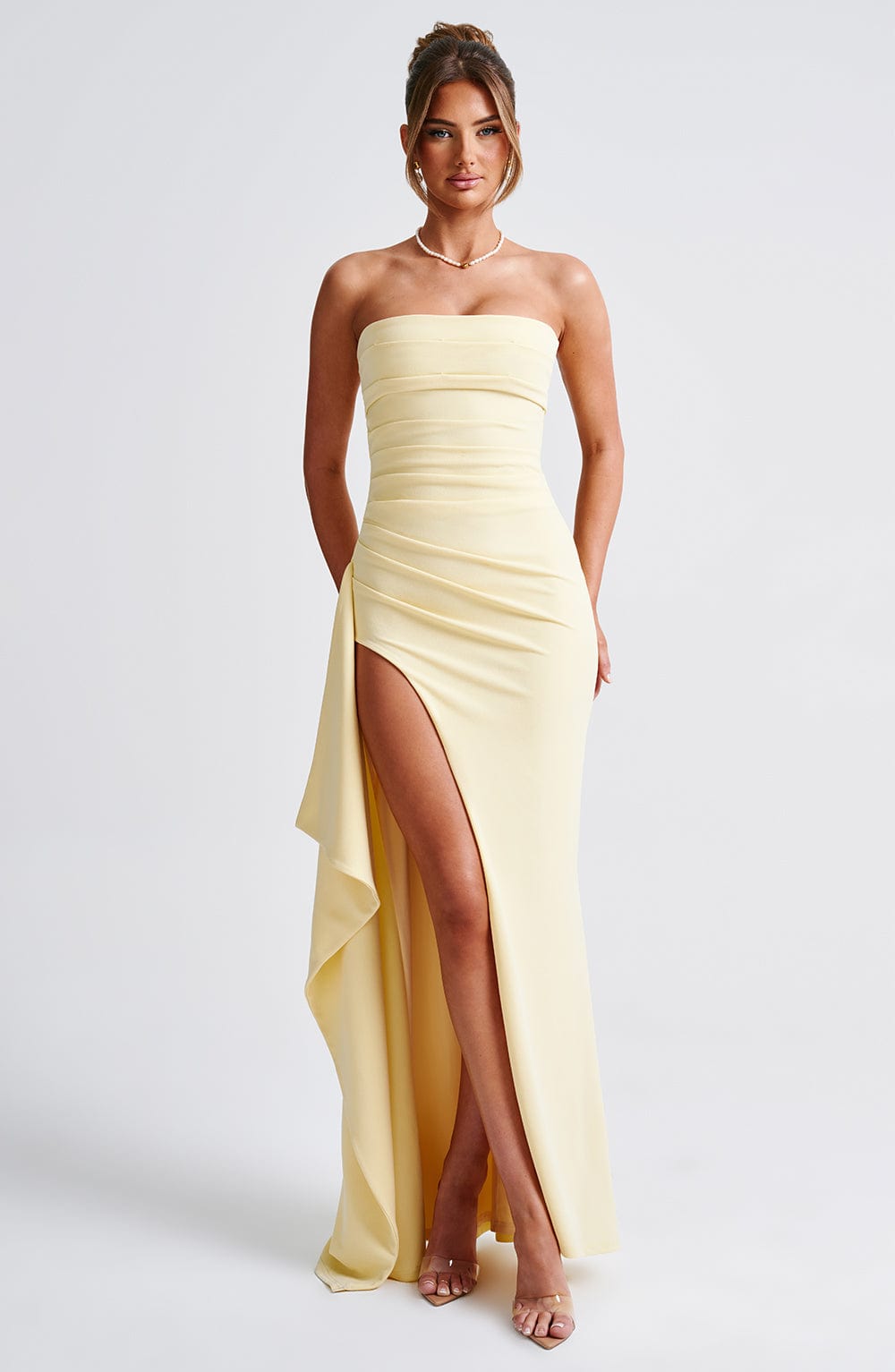 Velorage Berkleigh Straplez Maxi Elbise