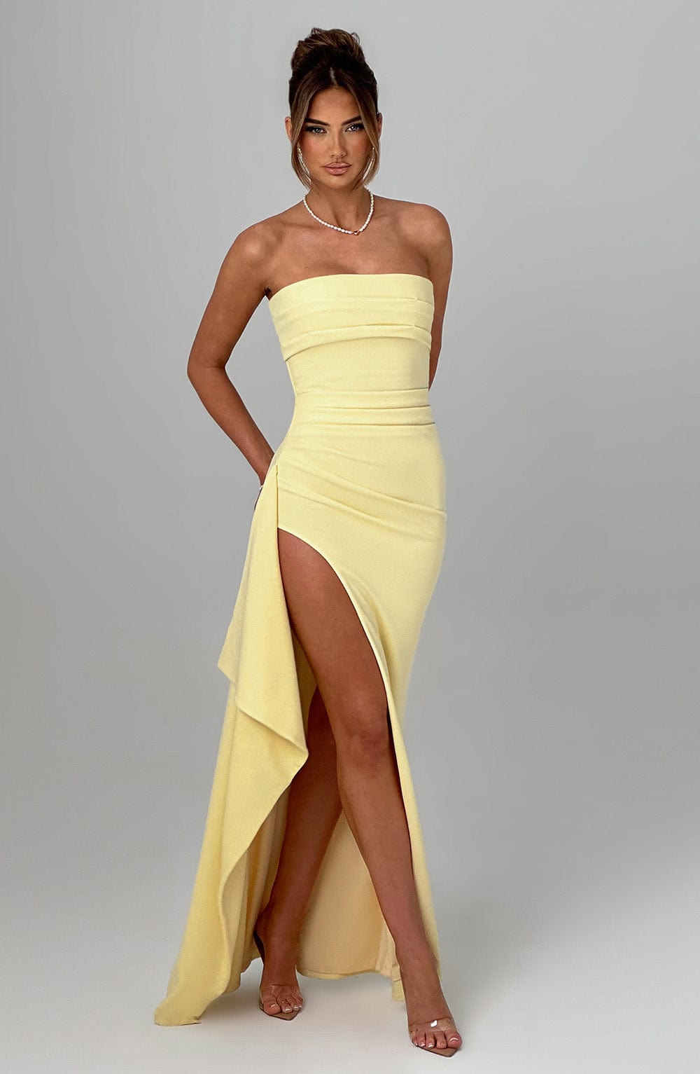 Velorage Berkleigh Straplez Maxi Elbise